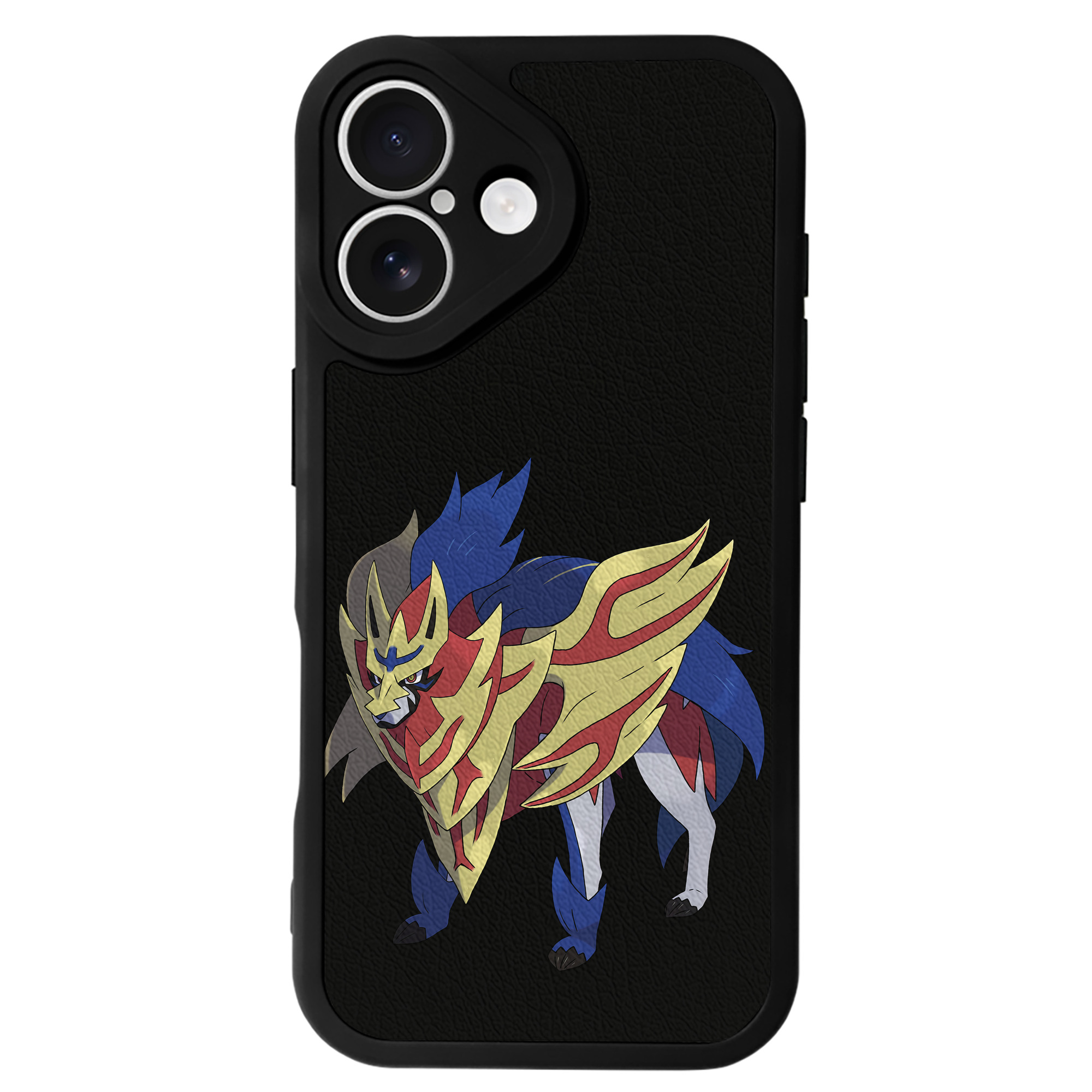 （画像用） ポケットモンスター Pokémon 【iPhone 16シリーズ対応】シリコンスマホケース（レザー調） 材質：シリコン